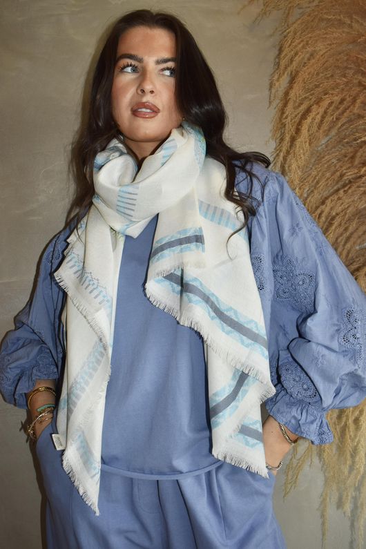 Atik Batwing Top Denim - 